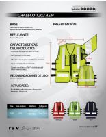 CHALECO REFLEJANTE MOD 1202/AEM